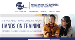 Desktop Screenshot of globalautismproject.org